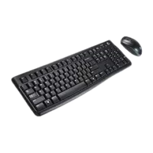 Logitech MK120 Wired Keyboard and Mouse Combo for Windows, Optical Wired Mouse, Full-Size Keyboard, USB Plug-and-Play, Compatible with PC, Laptop