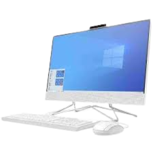 HP All-in-One Desktop Computer, 24" FHD Display, Intel COI7 G5900T, DVD-Writer, 4 USB Ports, AC WiFi, HDMI, Bluetooth, Windows 11 Home (24, 8GB RAM | 1TB, White)