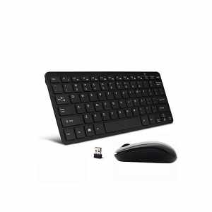 Wireless Keyboard and Mouse Combo Ultra Compact Keyboard and Mouse for Computer/Desktop/PC/Laptop and Windows 10/8/7